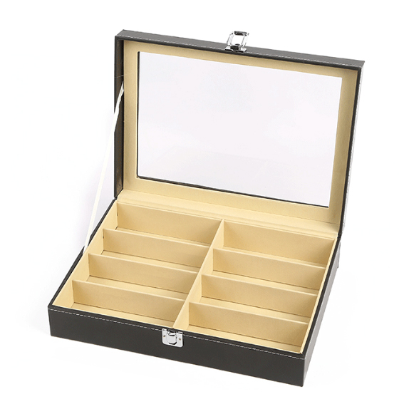 8 slot sunglass organizer cuero