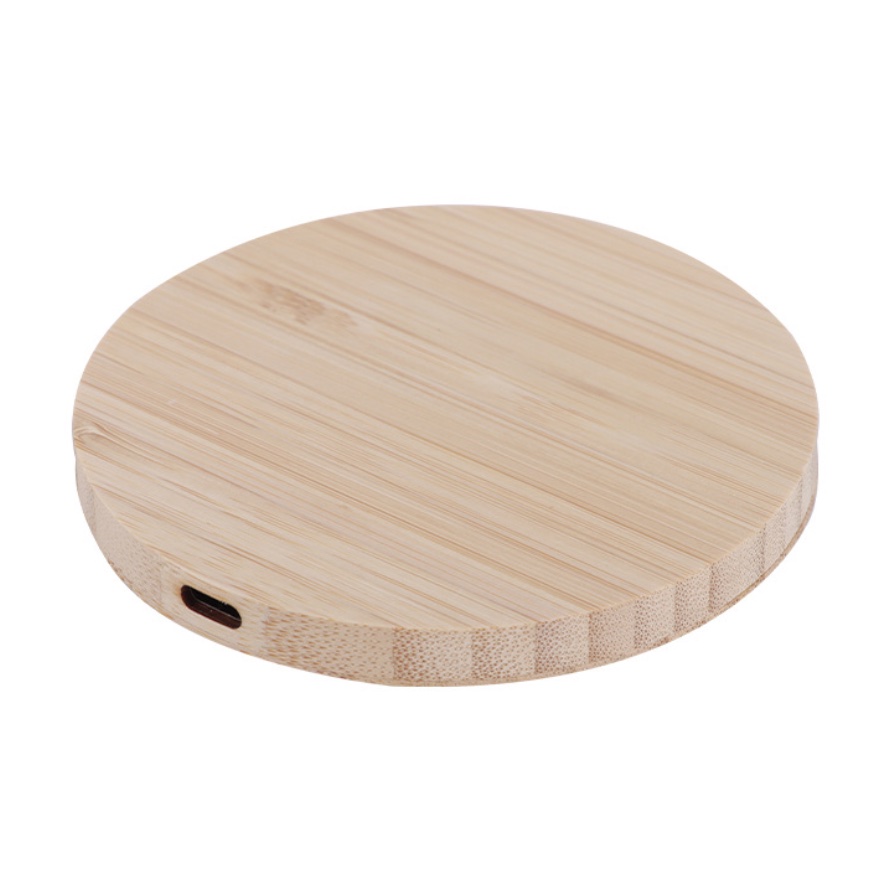 Cargador inalámbrico de 20w bamboo