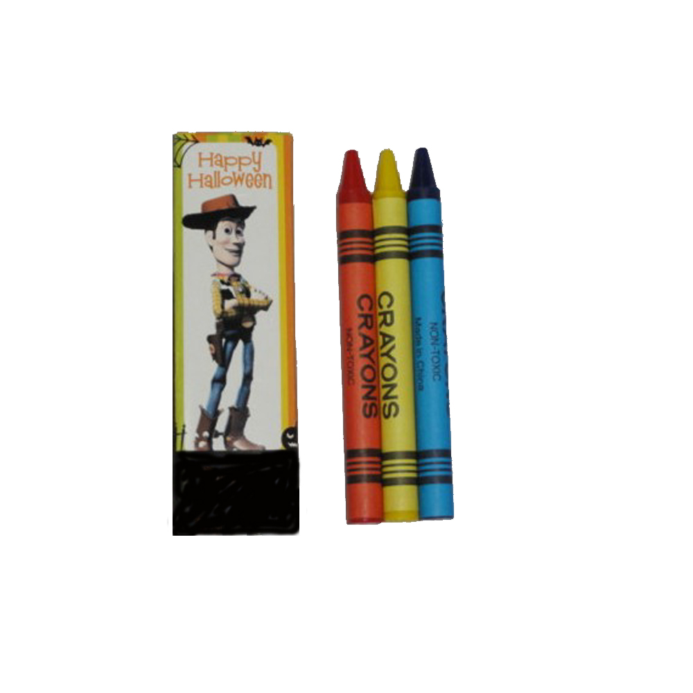 3 pcs pack crayons