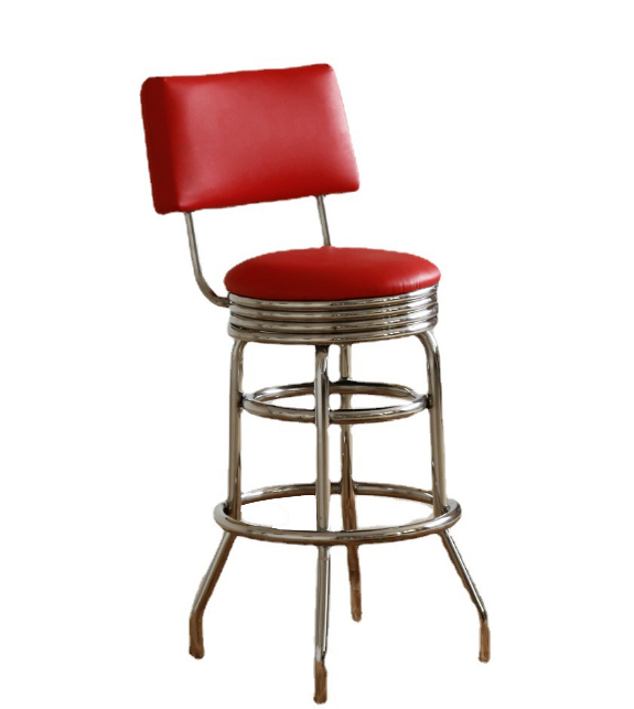 Bar taburete wth back
