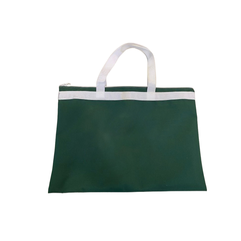 Portfolio Bag With Handles & Zipper