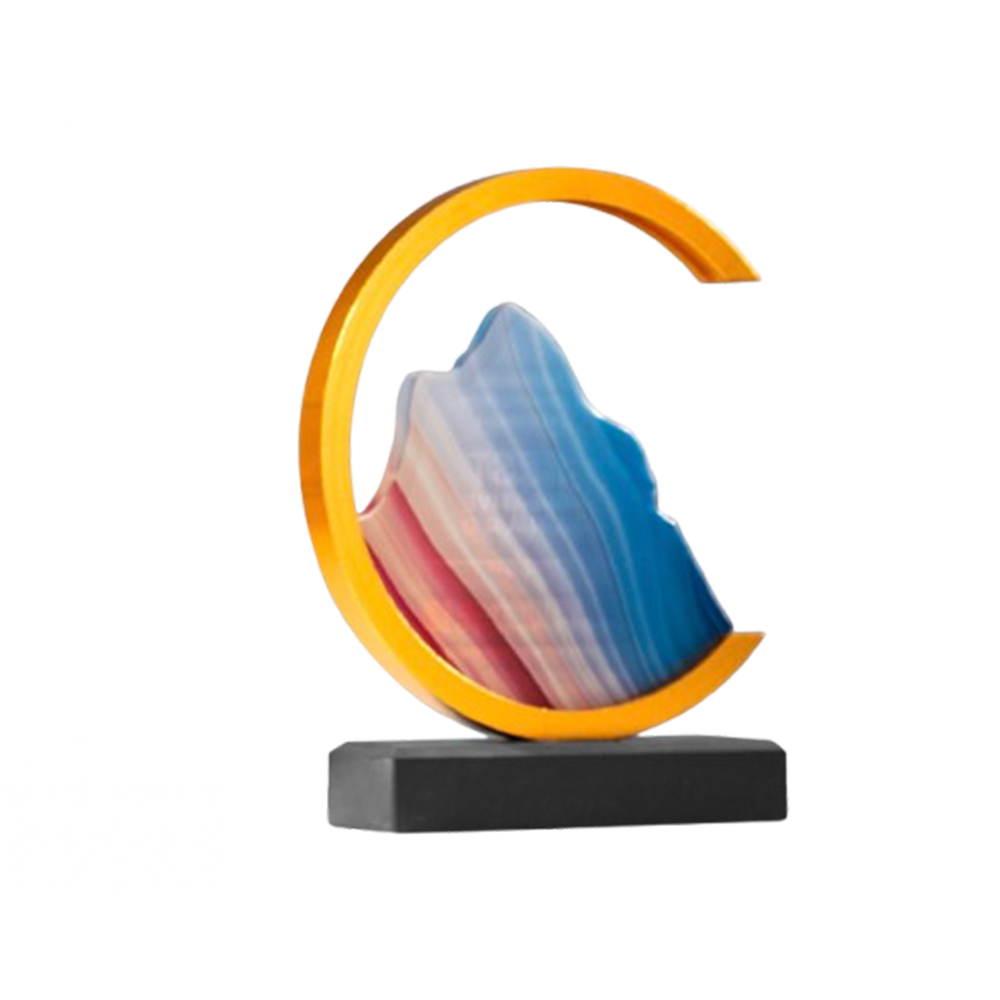 Premio de trofeo de cristal premium