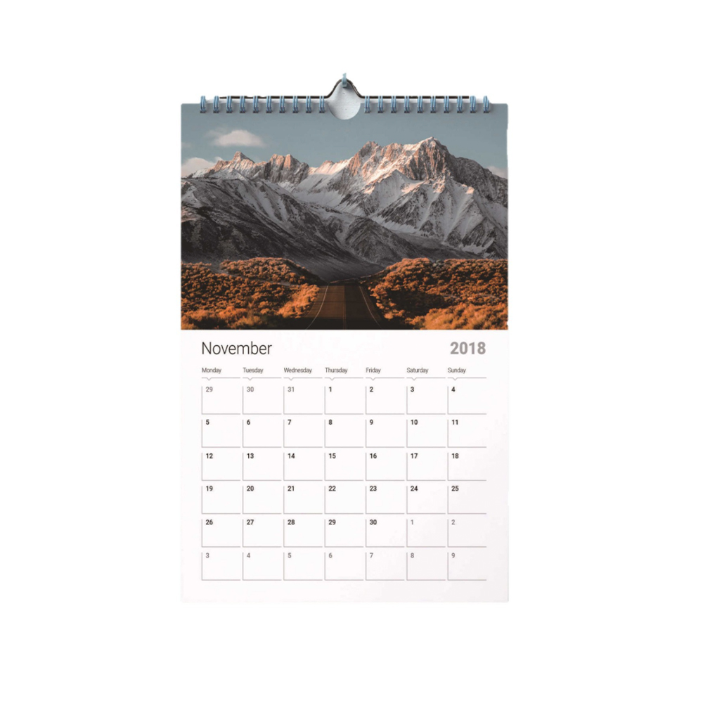 Calendrier mural promotionnel personnalisé