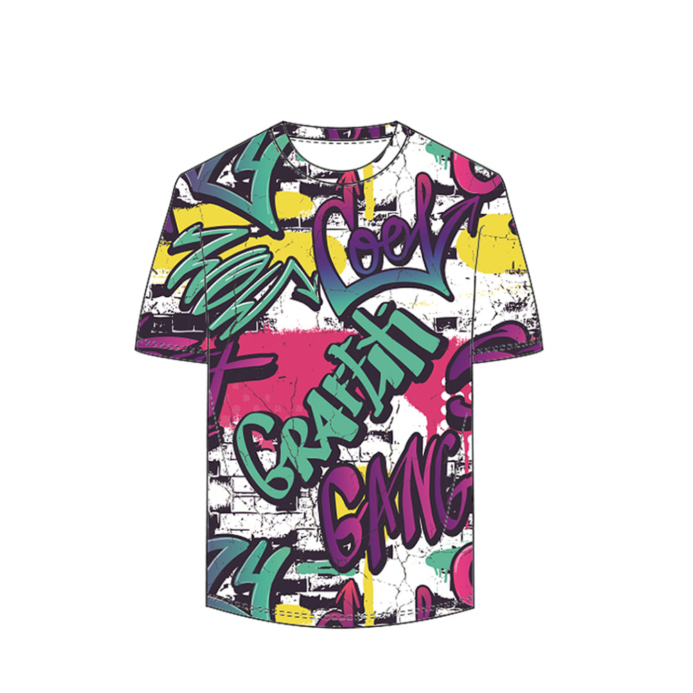 Polyester Short-sleeve T-shirt