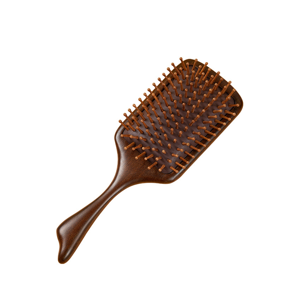 Cepillo de pelo de madera de arena