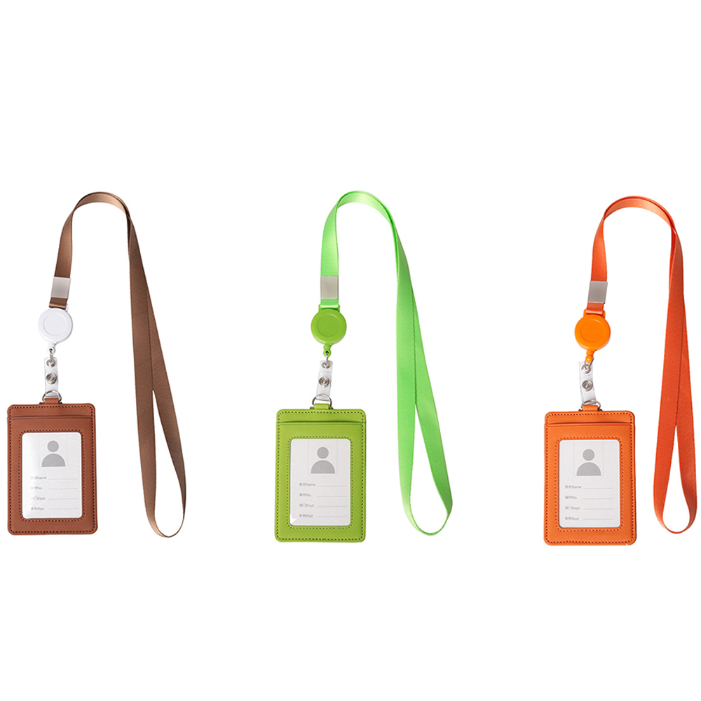 Porte carte id avec longe