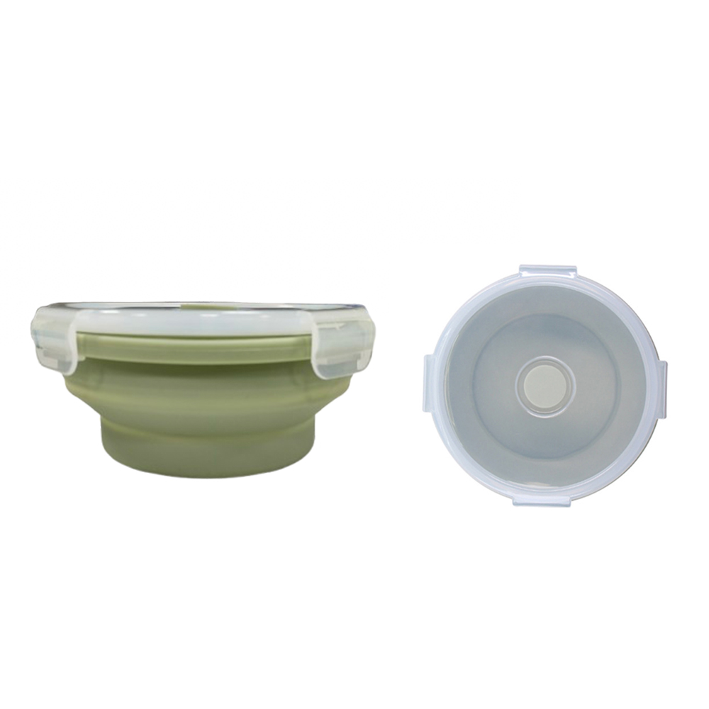 550ml collapsible tazón de silicona