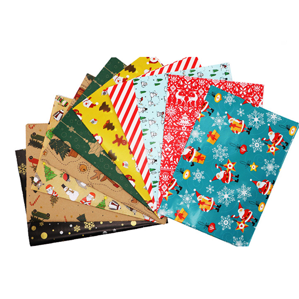 Papier d'emballage imprimé cadeau