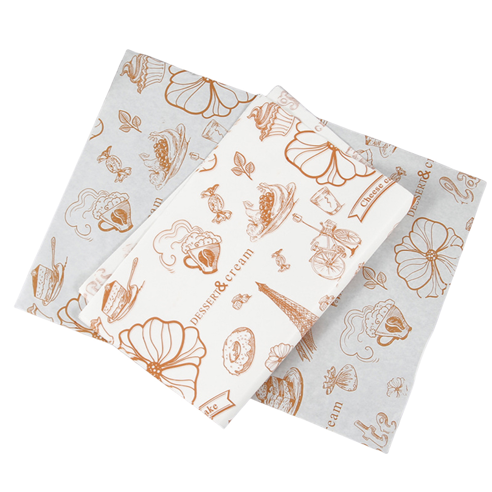 Papier d'emballage sandwich de 12 pouces x 12 pouces