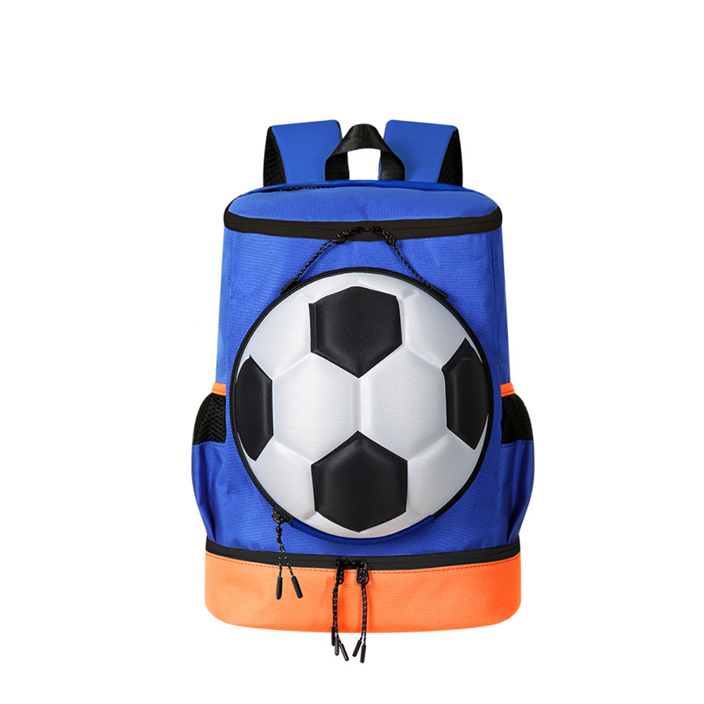 Soccer-themed Oxford Cloth Double-shoulder Backpack