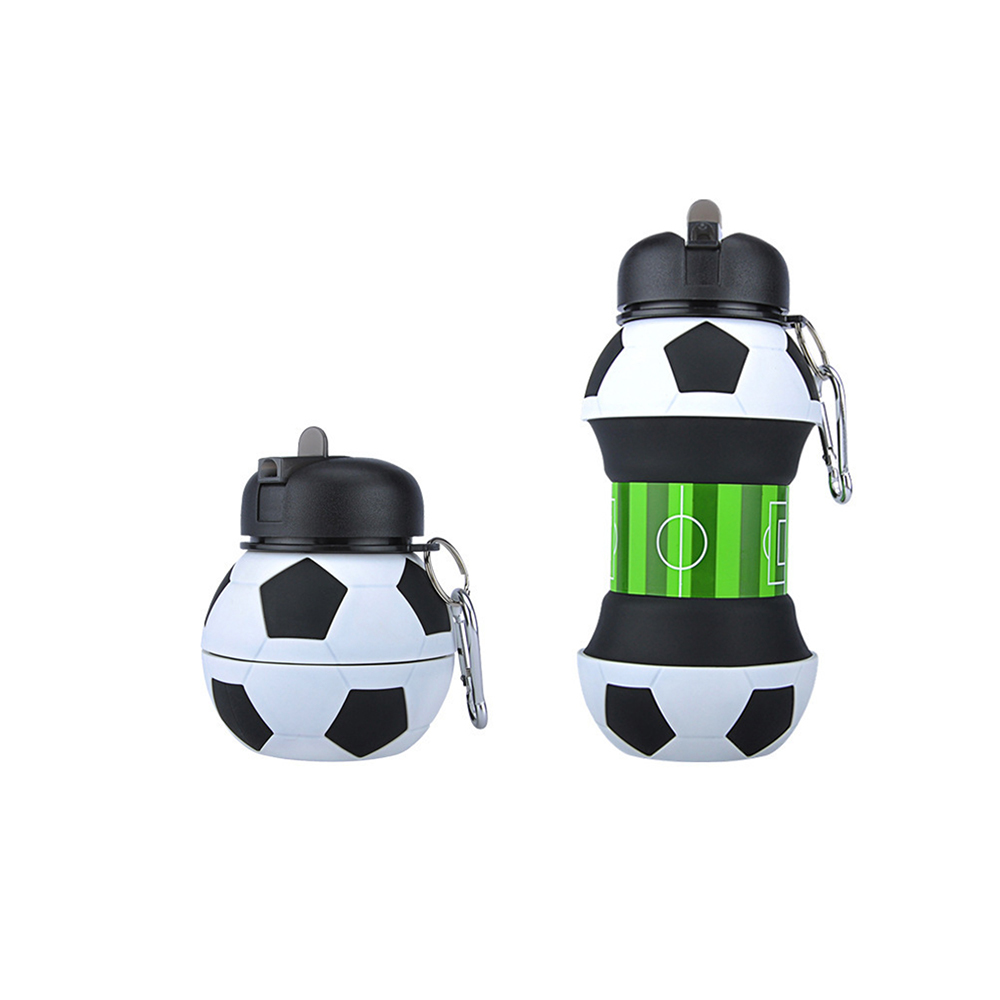 Tasse d'eau portable en silicone pliable