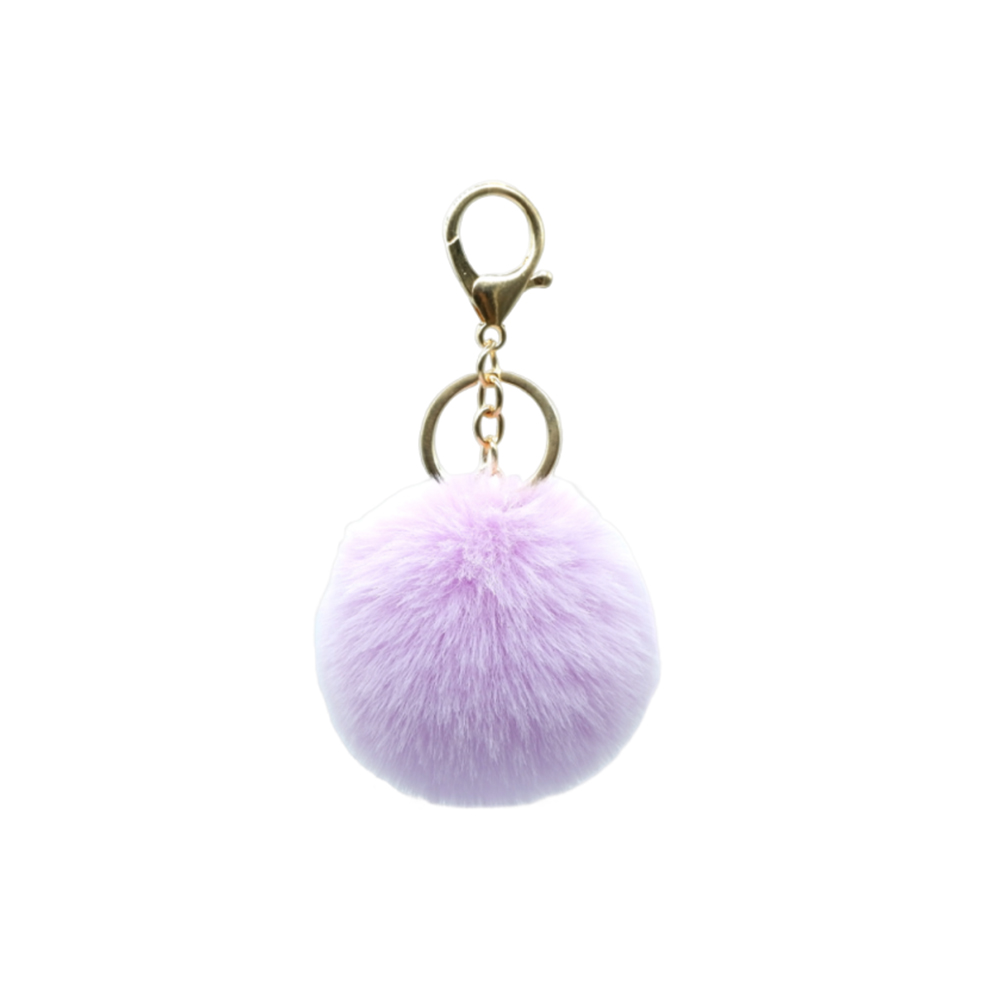 Fluffy Pom-pom Keychain
