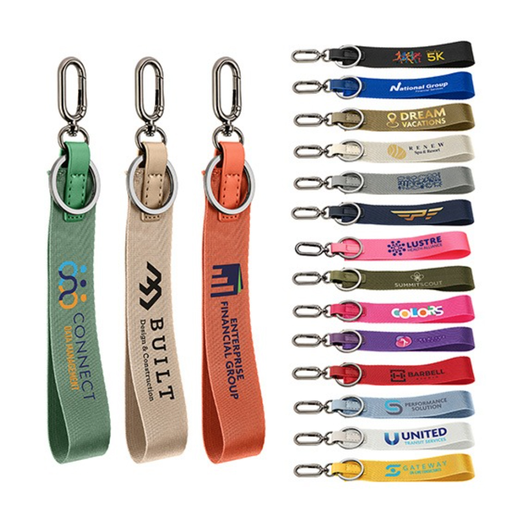Polyester Durable Keychain