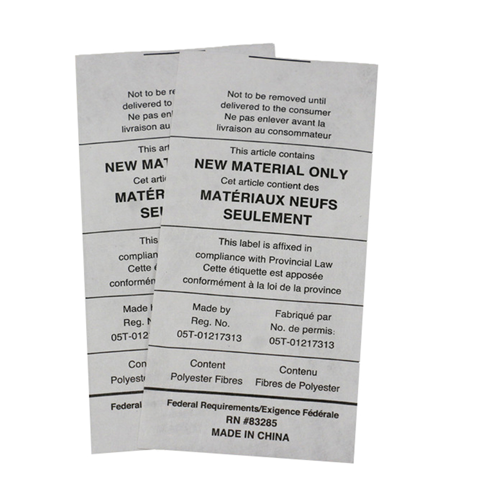 Durable tyvek tag