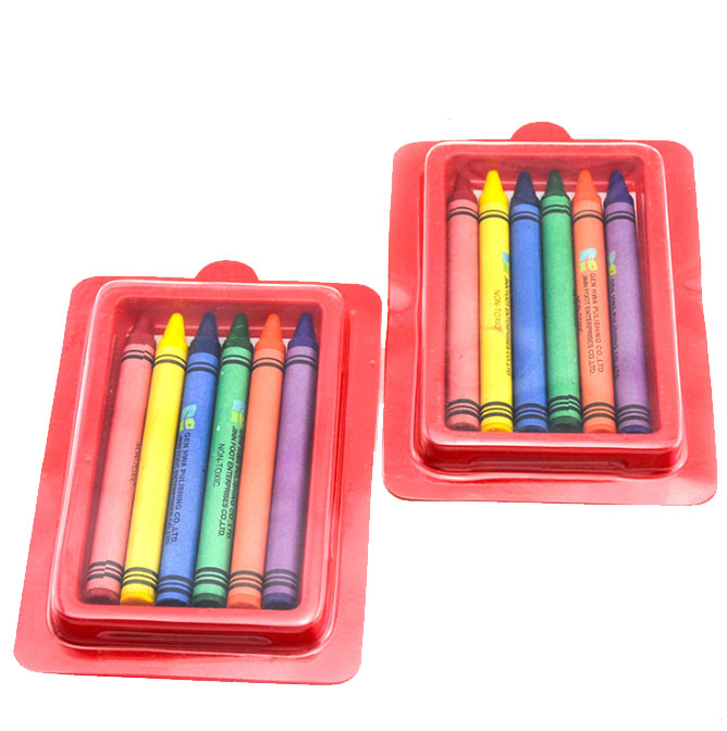 6 piezas de crayones retráctil conjunto