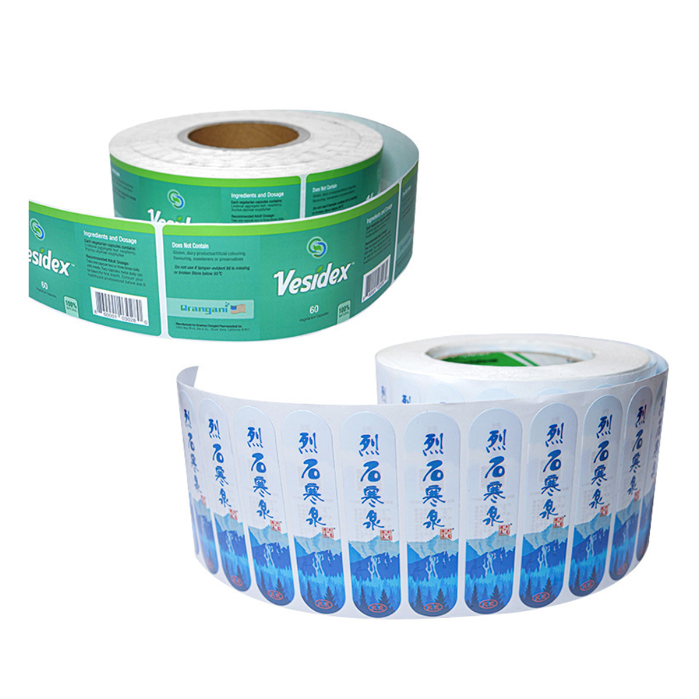Pegatina de papel autoadhesivo