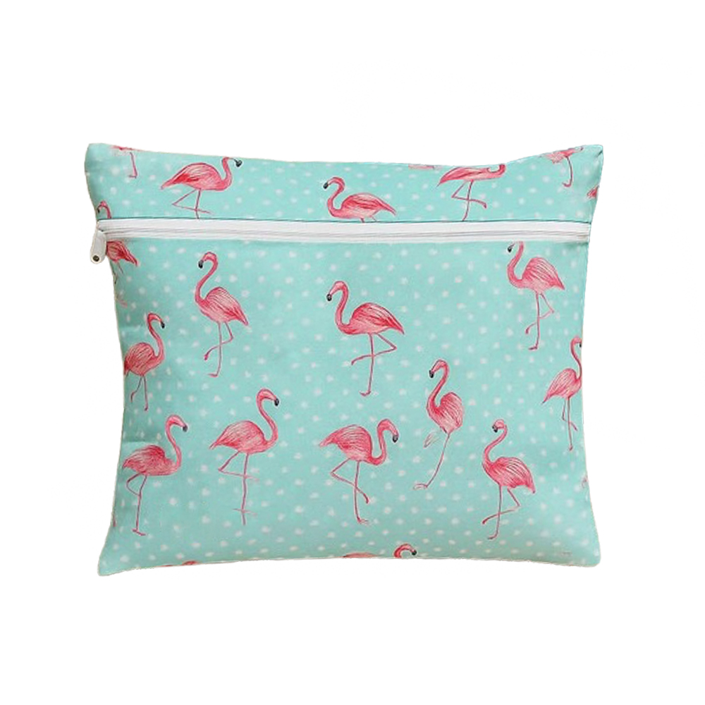 Poche zippée en polyester