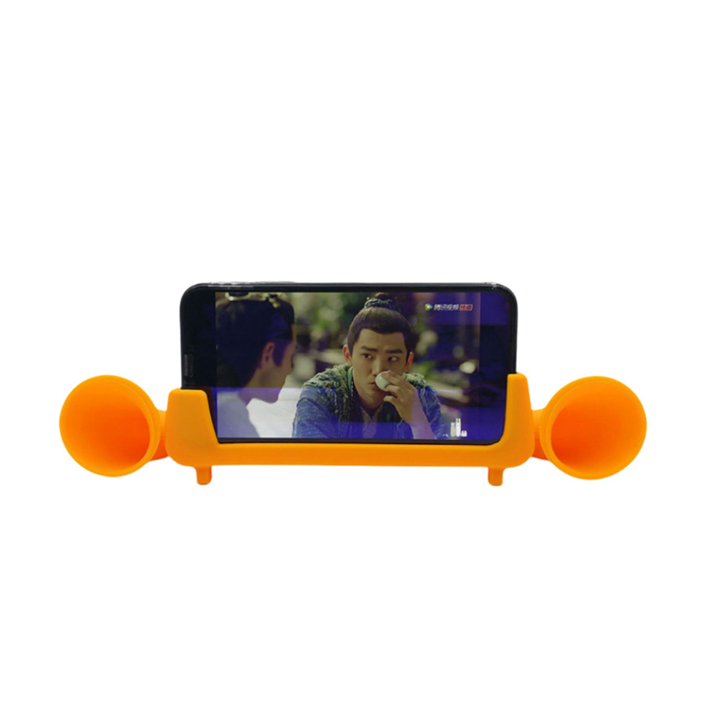 Support de téléphone en silicone et amplificateur de son
