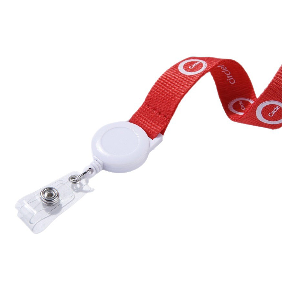 Lanyard con carrete retráctil