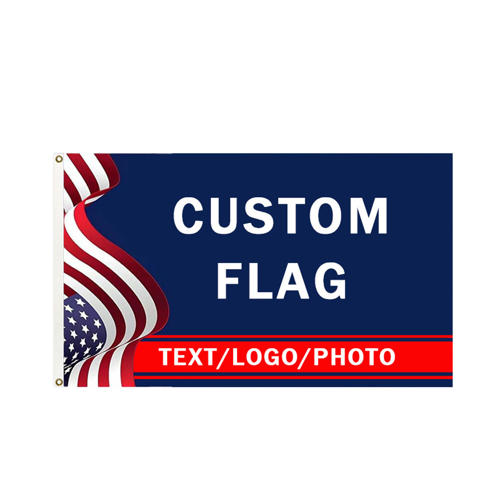 Drapeau de bannière avec grommets