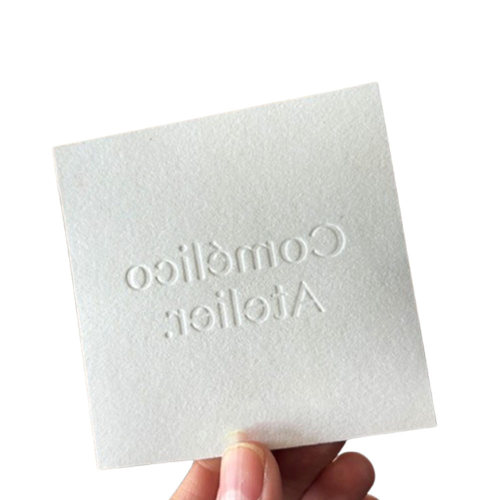 Tarjeta de negocios de papel de algodón