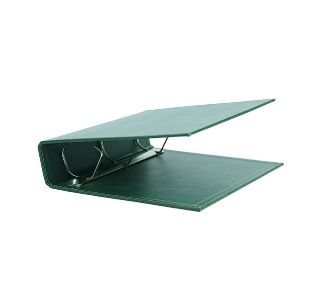 3 Ring Faux Leather Binder