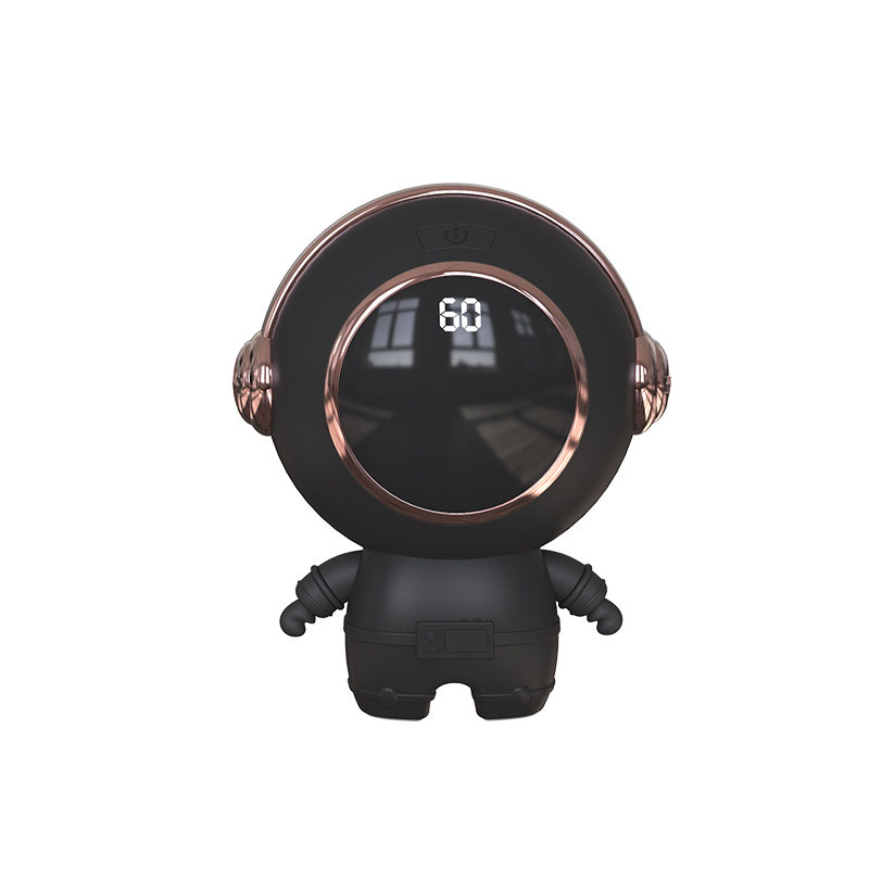 Astronaute chaud à la main