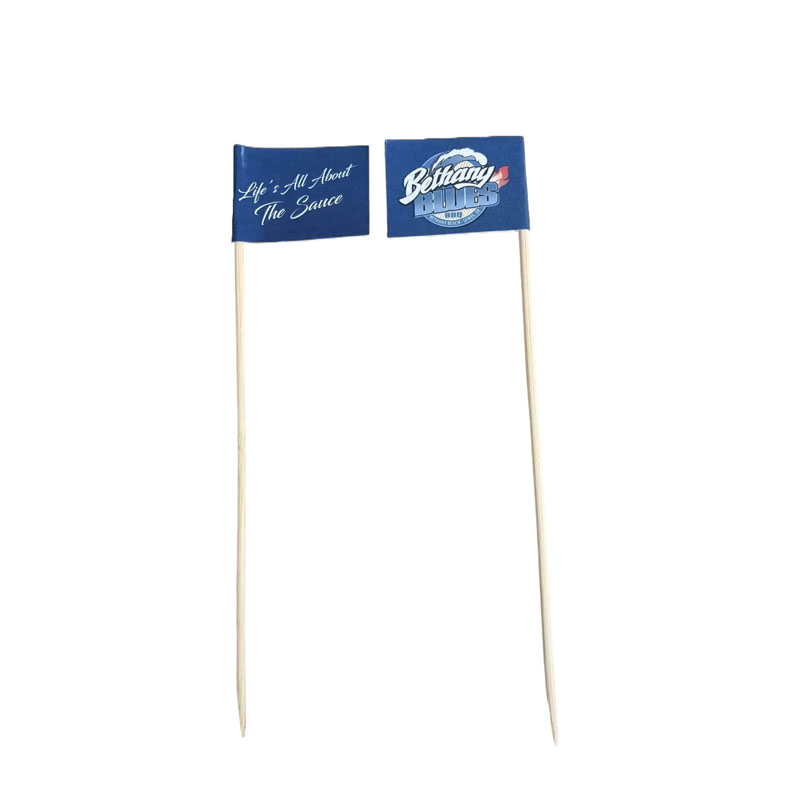 En papier drapeau cure-dent