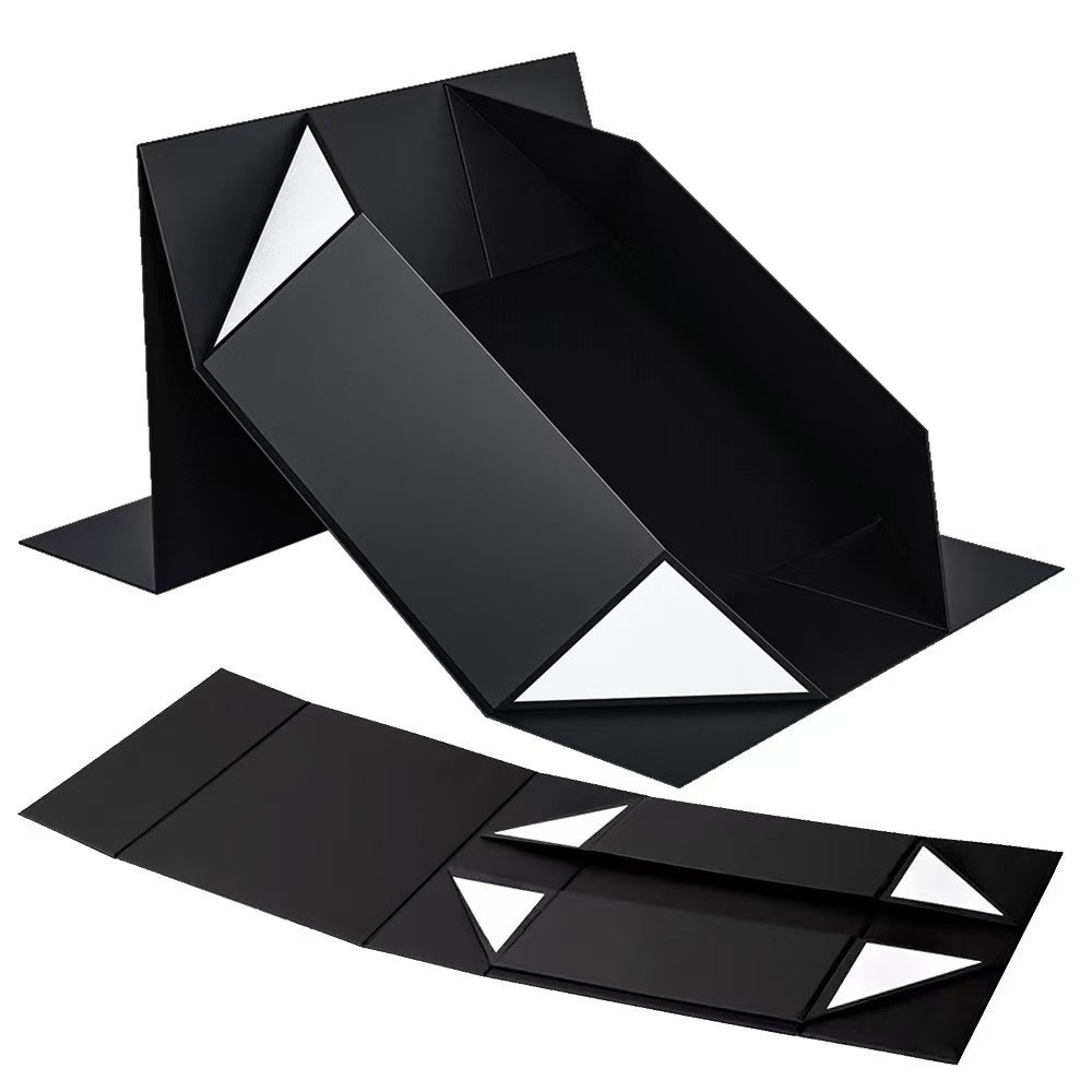 Caja de regalo plegable magnética