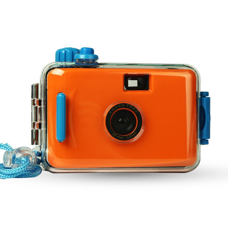 Caméra étanche réutilisable avec 12 films