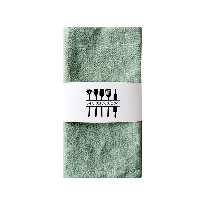 Serviette en lin de coton view 2