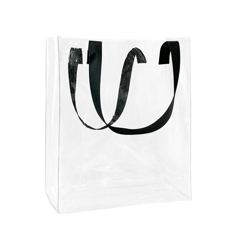 Sac pvc transparent avec poignée view 2
