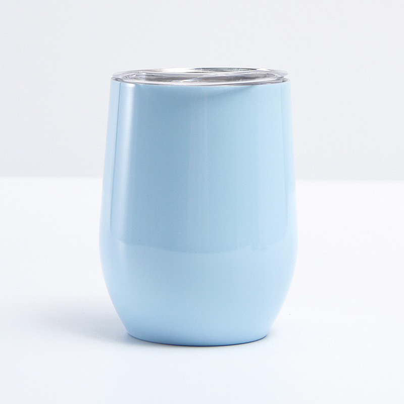 Tasse en forme d'oeuf en acier inoxydable