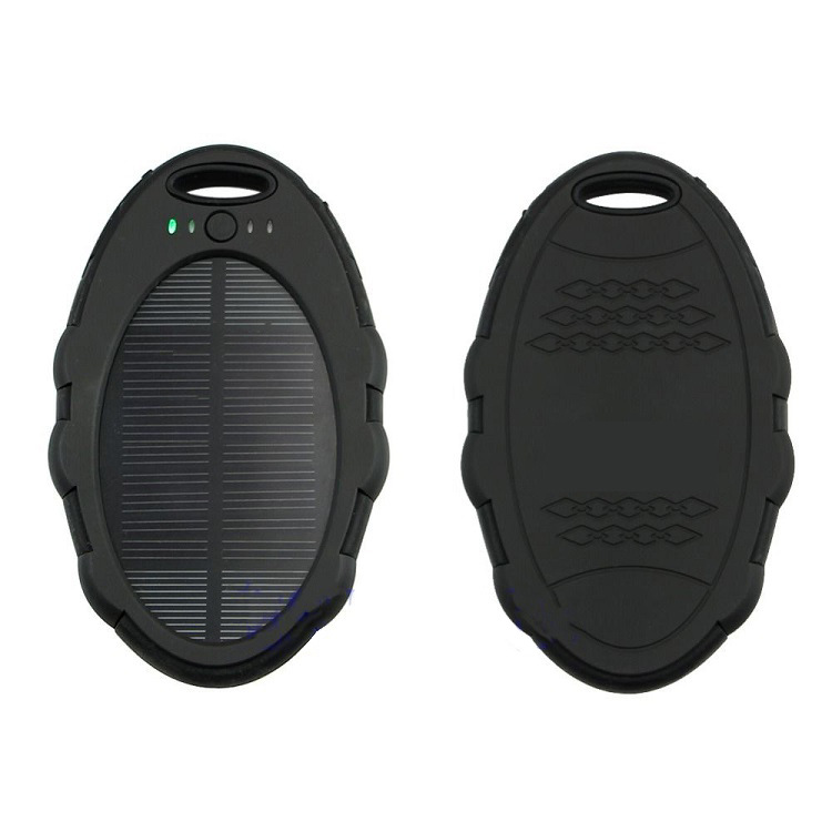 Oval 4000 mah banco de energía solar
