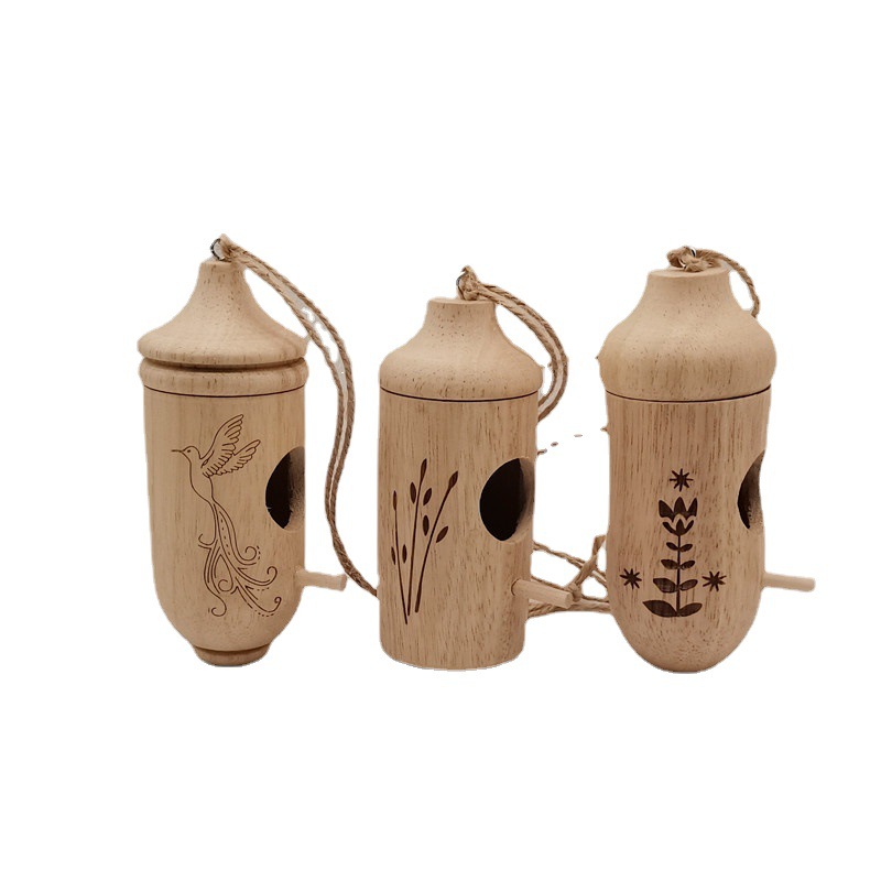 Maison de colibris en bois