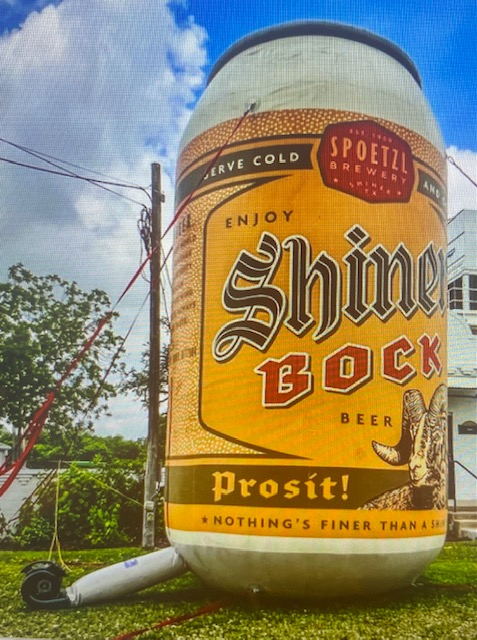 6 pies de cerveza inflable