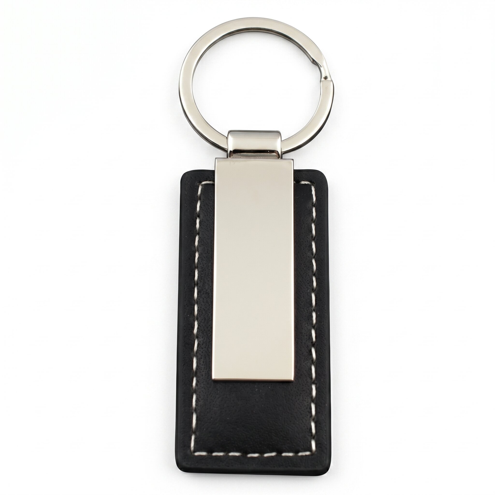 Rectangle Car Keychain With Case