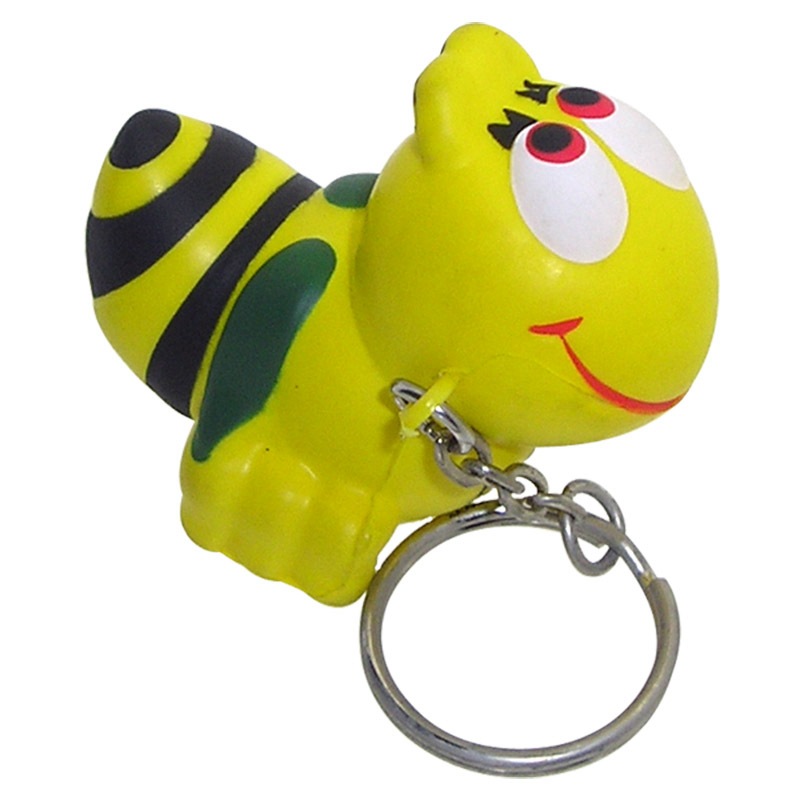 Bee Stress Reliever Key Chain