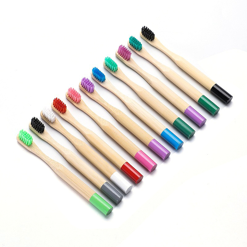 Brosse à dents en bambou écologique pour enfant