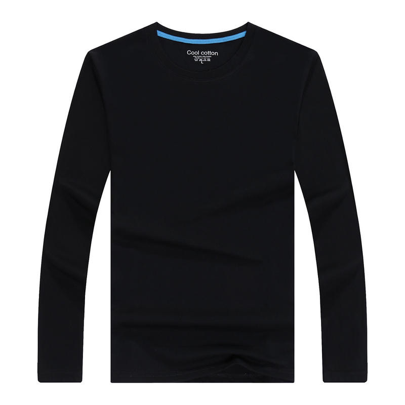 Long Sleeve Round Collar T-shirt For Kids