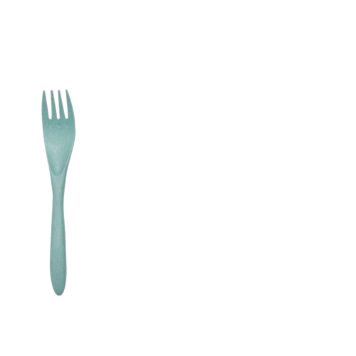 Tenedor de trigo reciclado