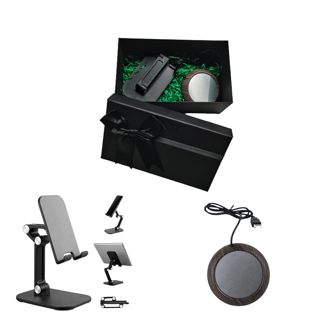 Phone Stand Cup Warmer Holiday Gift Set