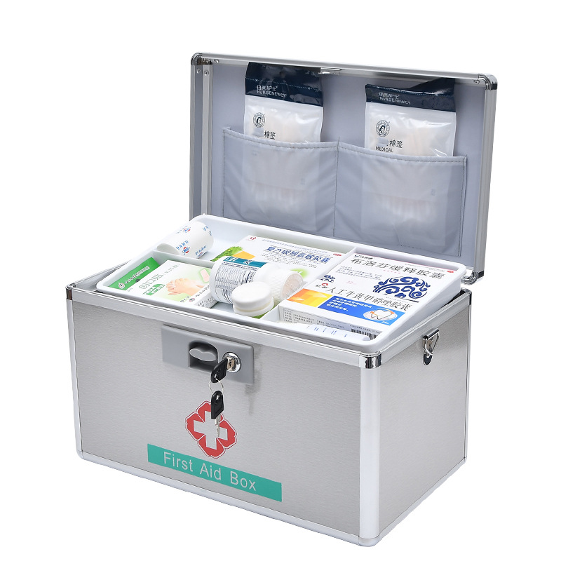 Armoire de médecine de sécurité en alliage d'aluminium