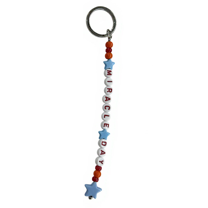 Custom Beaded Keychain