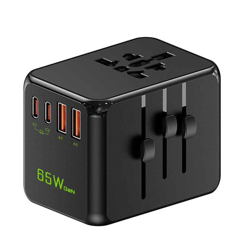 Adaptador de tapa rápida 65w gan