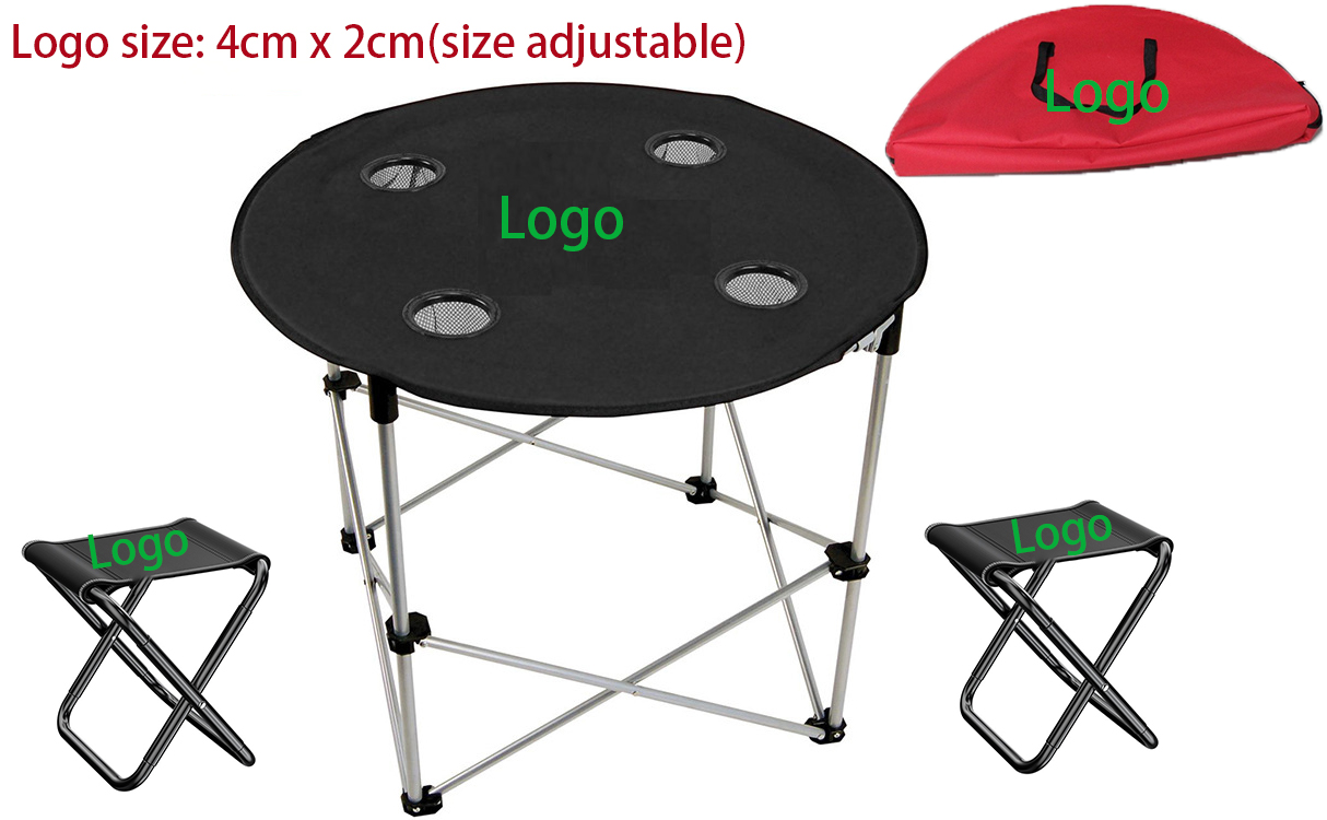 Jeu de table de jour et de chaises ensemble