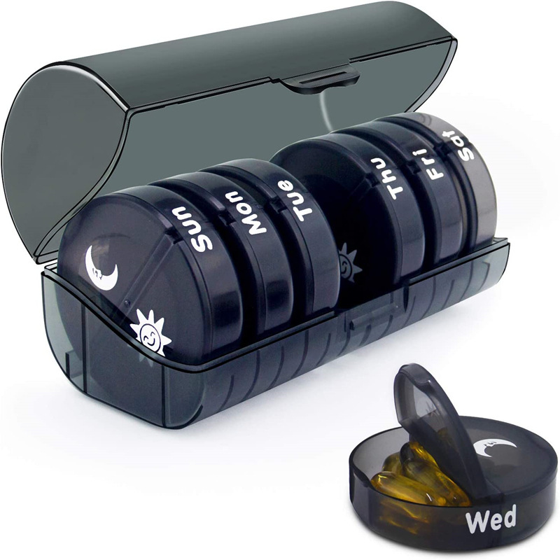 14 Compartments 7 Days Pill Box