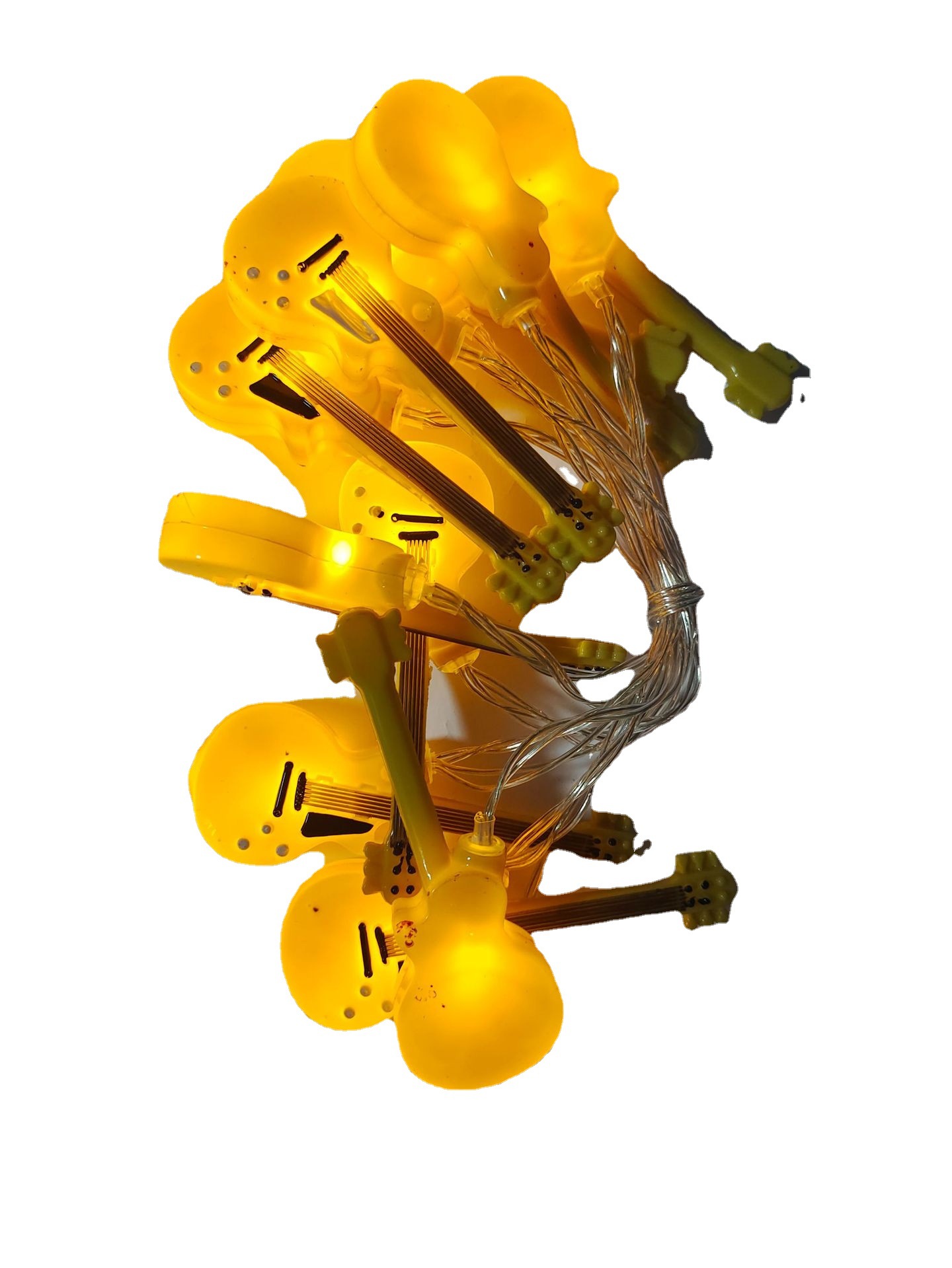Guitare led string lumière