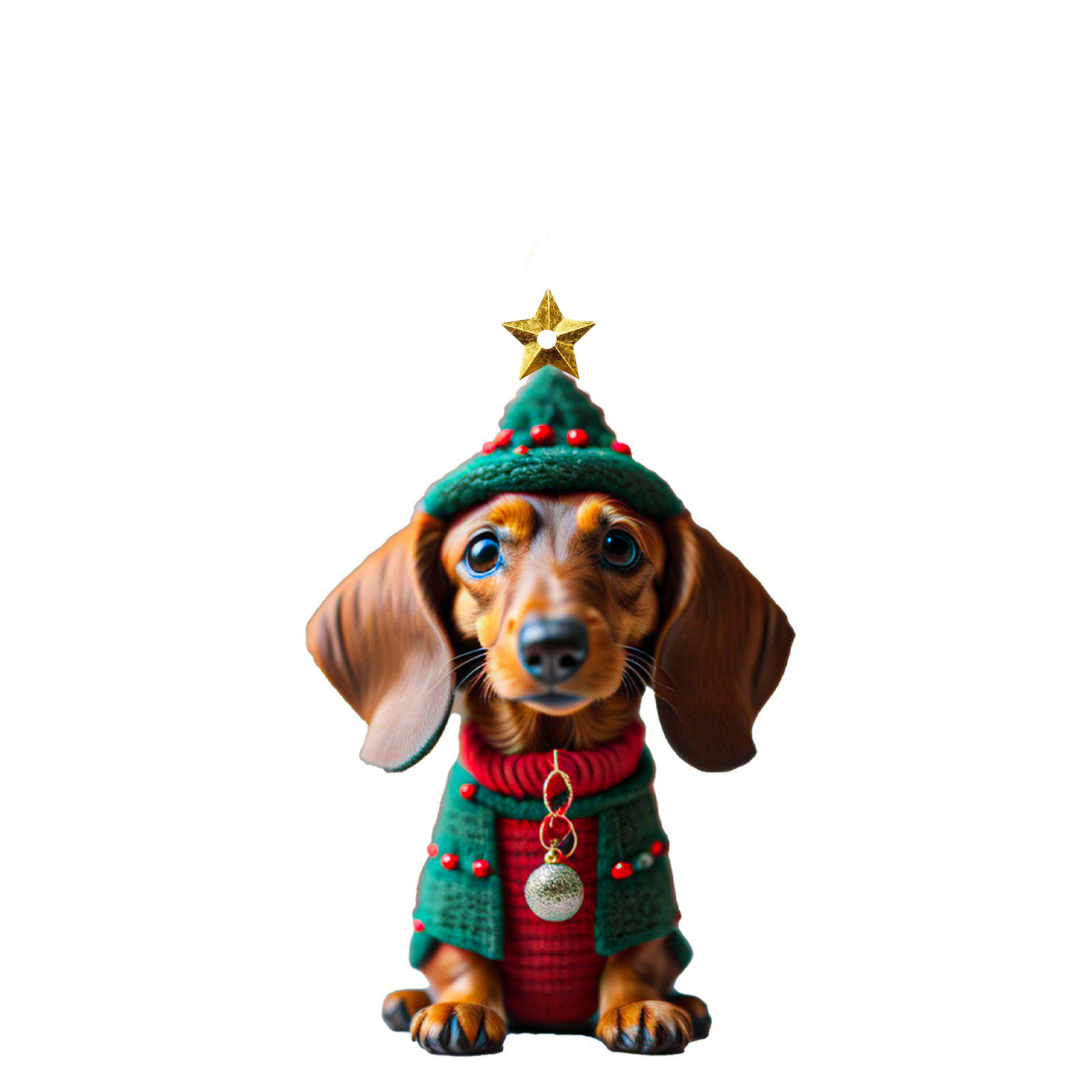Drôle chien ornement d'arbre de noël view 9