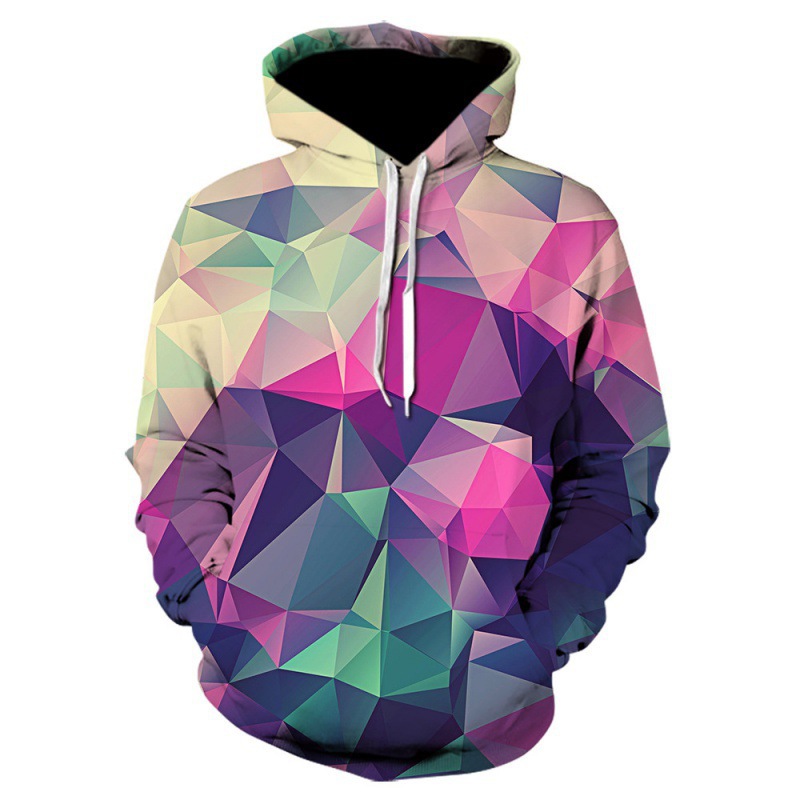 Sous-limation pull 3d imprimé capuche